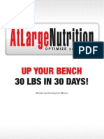 Up Your Bench Press 30lbs in 30 Days