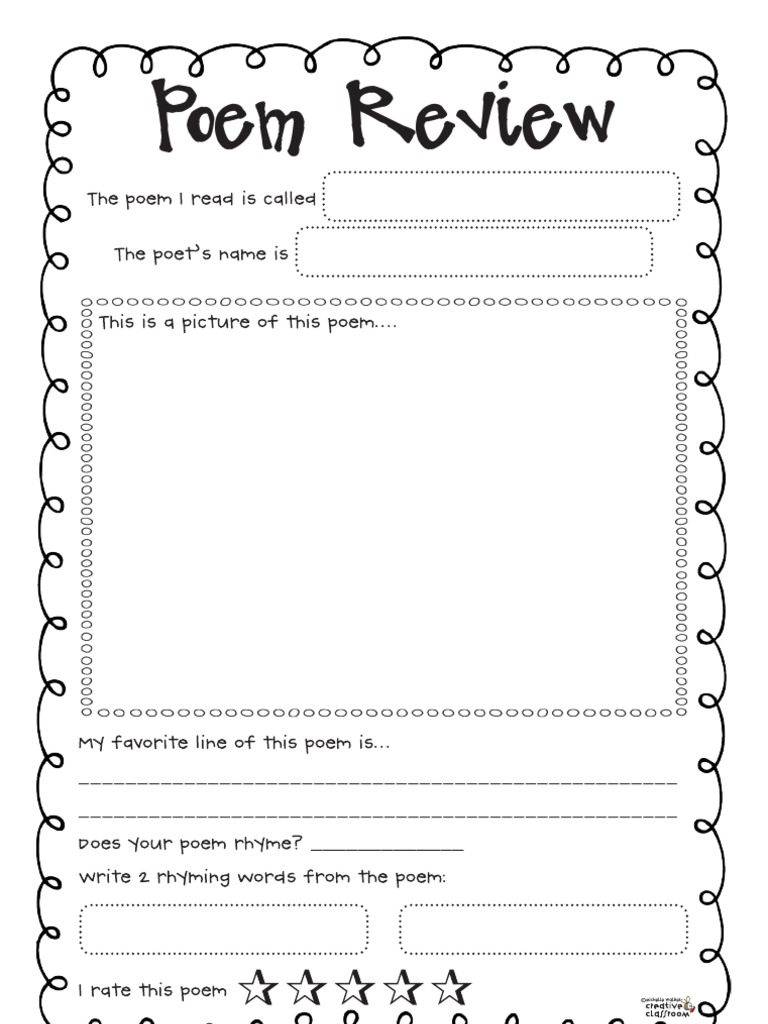Poem Review by C Michelle Walker | PDF