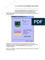 Colocar Un Logo y Un Texto en Propiedades Del Sistema