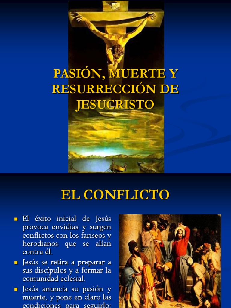 Pasión, Muerte y Resurrección de Jesús | PDF | La resurrección de Jesús ...