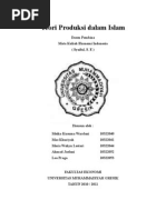 Download Makalah Teori Produksi Dlm Islam by Meika K Wardani SN134430674 doc pdf