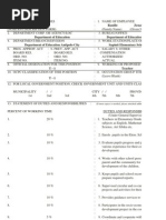 DBM CSC Form No 1 Position Description Forms Revised 2017 Sample | PDF ...