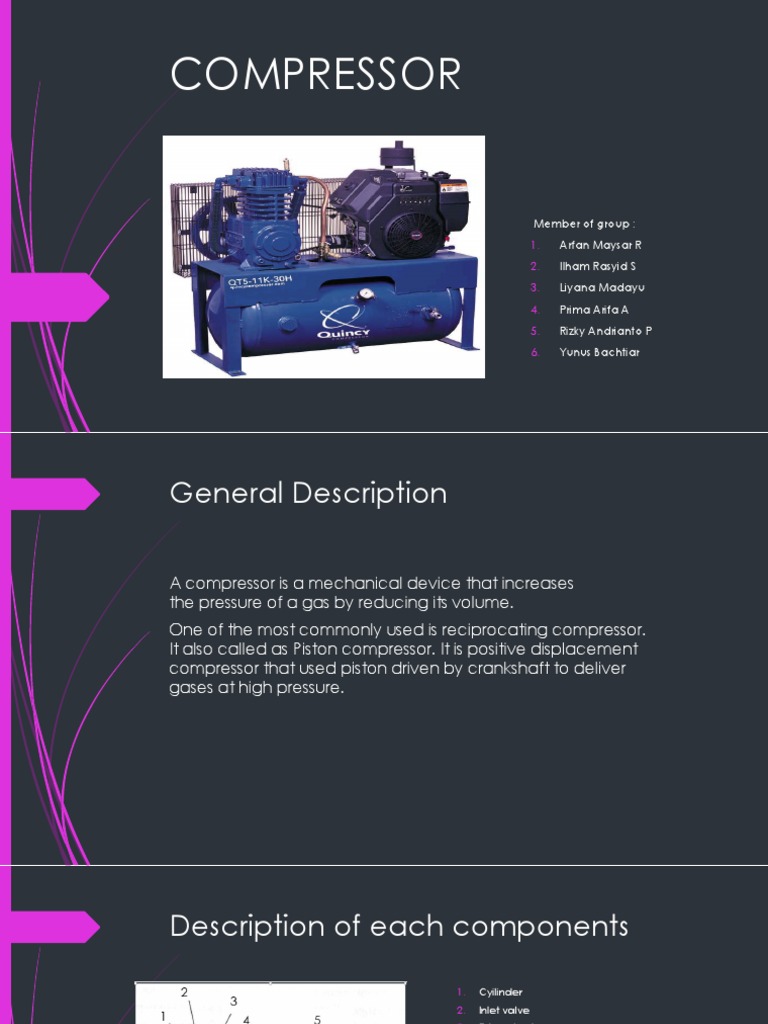 Compressor Bacaan | PDF | Gas Technologies | Pump