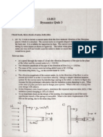 Final Exam Vibration