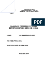 Instrumentos de Gestión - Mapro - MAPRO - SERVICIO SOCIAL