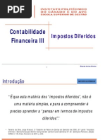Impostos Diferidos Contabilidade Financeira III C ( L )