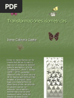 Transformaciones Isometricas