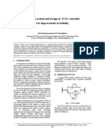 Optimal Location of TCSC