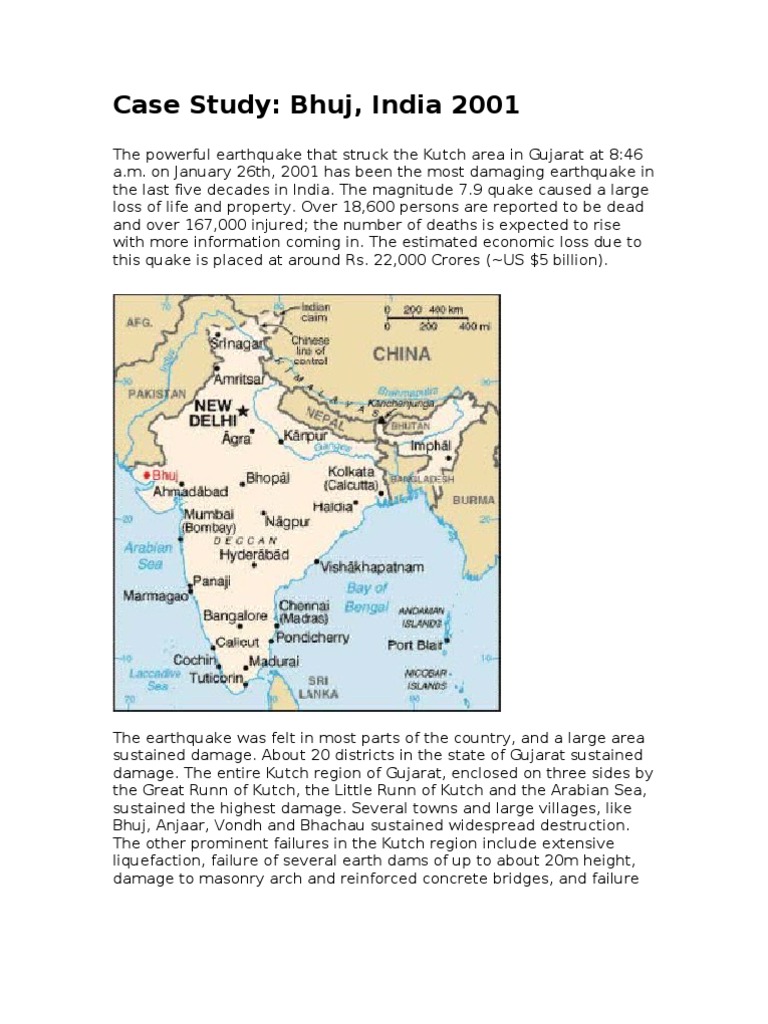Case study of earthquake in india wikipedia picture