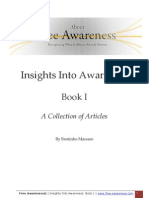 Insights Into Awareness - Book I - A Collection of Articles