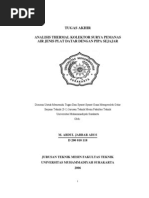 Download Analisis Thermal Kolektor Surya Pemanas by M Yoppy Trisandra SN134458349 doc pdf