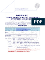 Terapie Prin Respiratie Constienta - Formular de Inscriere Aprilie 2013