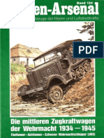Waffen Arsenal 134 Die Mittleren Zugkraftwagen Der Wehrmacht 1934 1945