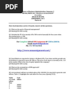 Solved, MB0045 Assignment SMU Assignment Spring 