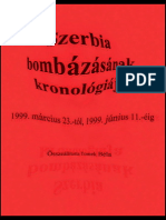 Szerbia Bombázásának Kronológiája