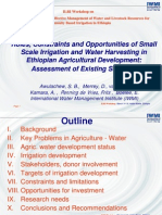 Irrigation Potential Presentation