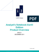 Analyst's Notebook Esri Edition Product Overview Issue 1