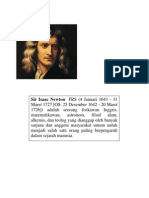 Sir Isaac Newton FRS (4 Januari 1643 - 31