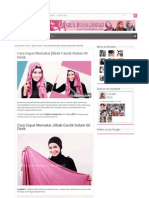 Download Cara Cepat Memakai Jilbab Cantik 92HTML by Rizka Cii Putri Taufiq SN134469561 doc pdf