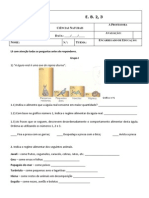 Teste 5º Ano CN - Regime Alimentar - Reproduçao