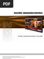 Automation Interface User Guide