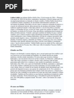 Biografia de Galileu Galilei
