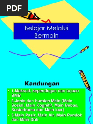 Pendekatan Bermain Sambil Belajar Pra Pdf