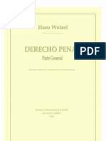 Welzel, Hans - Derecho Penal. Parte General(1940)