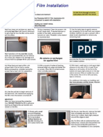 Protective Film Installation PD 01