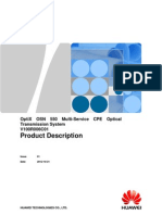 OptiX OSN 550 V100R006C01 Product Description V1.1 (20121031)
