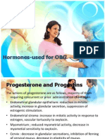 Hormones-Used For OBG