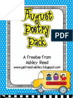 August Poetry Pack Final Draft