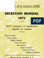 Suplemento No 30 - Seleccion Mundial 1971 - Editorial Sopena