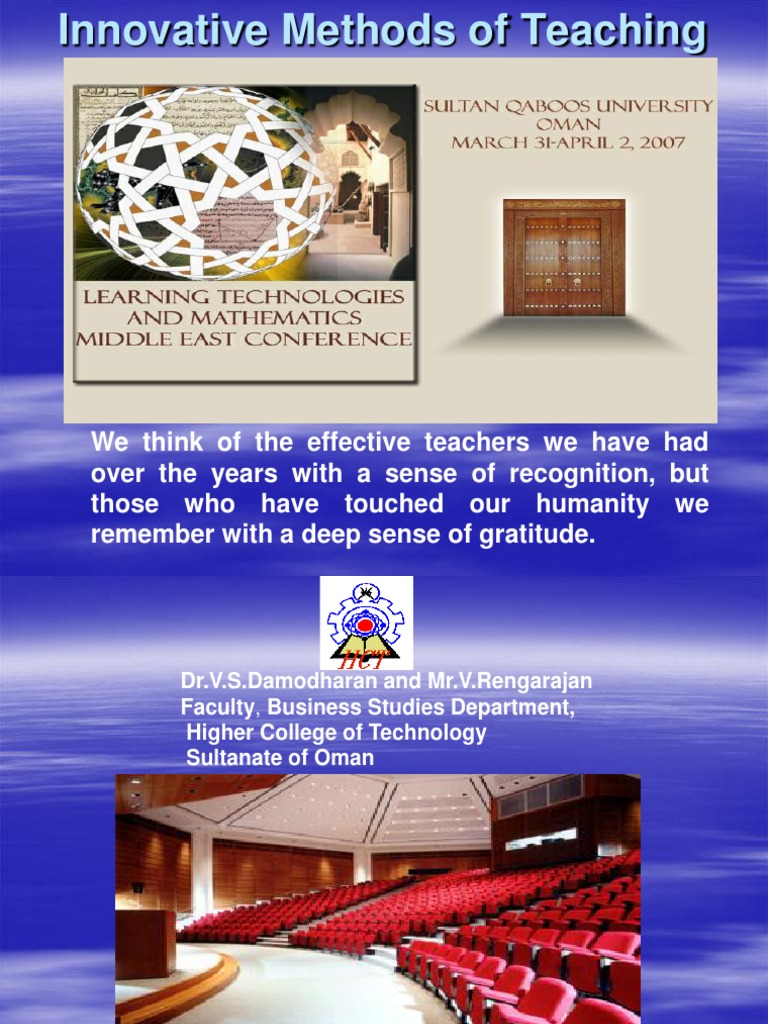 Innovative Teaching Methods Explained | PDF