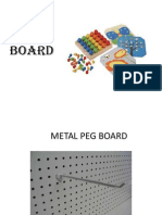 Peg Board