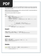 SQL and MapInfo