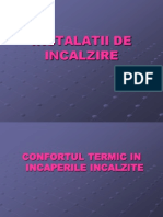 Instalatii de Incalzire