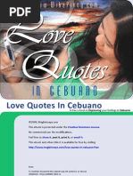 Download Love Quotes in Cebuano Free - Learning Cebuano by learnbisaya SN13451583 doc pdf