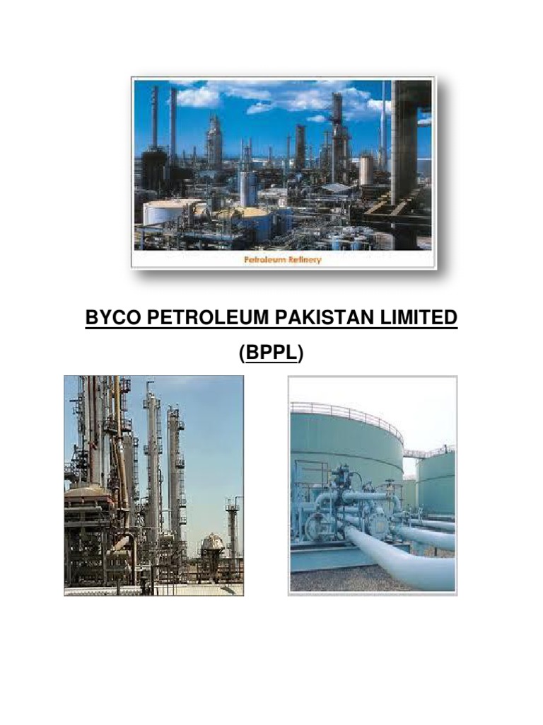 Byco Petroleum Pakistan Limited Oil Refinery Petroleum