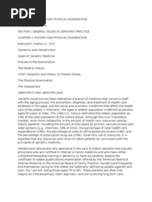 History and Physical Examination