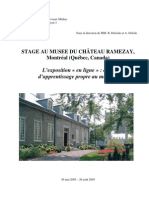 L'exposition en Ligne : Outil D'apprentissage Propre Au Musée ? (2005)