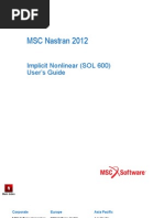 Download MSC Nastran 2012 Implicit Nonlinear SOL 600 Users Guide by MSC Nastran Beginner SN134539008 doc pdf