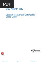 Download MSC Nastran 2012 Design Sensitivity and Optimization Users Guide by MSC Nastran Beginner SN134539014 doc pdf