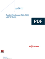 MSC Nastran 2012 Explicit Nonlinear (SOL 700) User's Guide