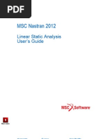 Download MSC Nastran 2012 Linear Static Analysis Users Guide by MSC Nastran Beginner SN134539055 doc pdf