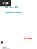 MSC Nastran 2012 Demonstration Problems