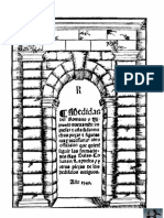 TRATADOarquITECTURA1549 Diego de Sagredo Medidas Del Romano PDF