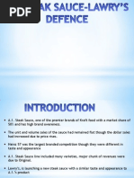 Download A1 steak sauce case analysis by Sayan Barman SN134540230 doc pdf