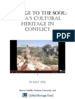 Damage Syrian culturale heritage