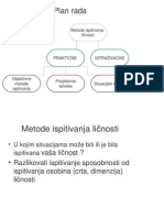 Metode Ispitivanja Licnosti